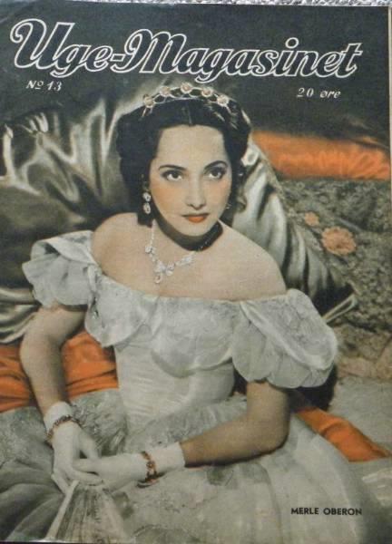 UGE-MAGASINET magazine side cover Issue 13  1942