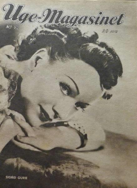 UGE-MAGASINET magazine side cover Issue 42  1942