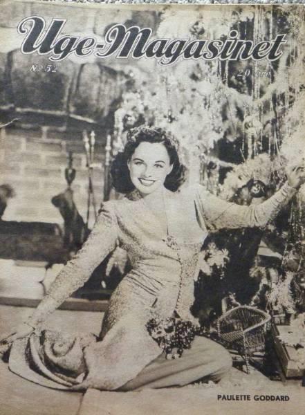 UGE-MAGASINET magazine side cover Issue 52  1942