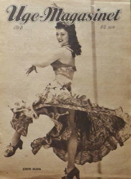 UGE-MAGASINET magazine side cover Issue 3  1943