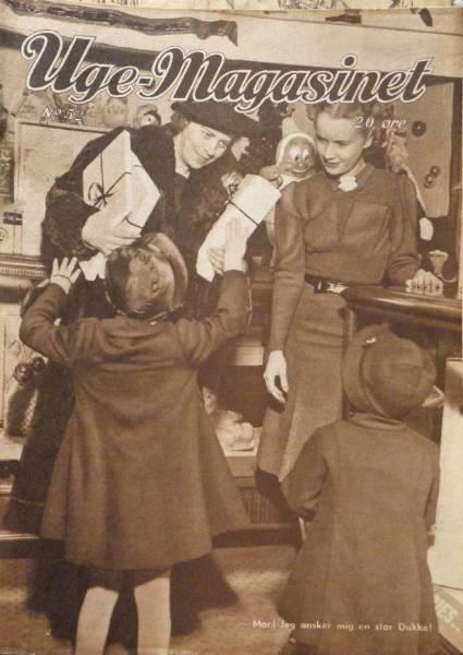 UGE-MAGASINET magazine side cover Issue 5  1943