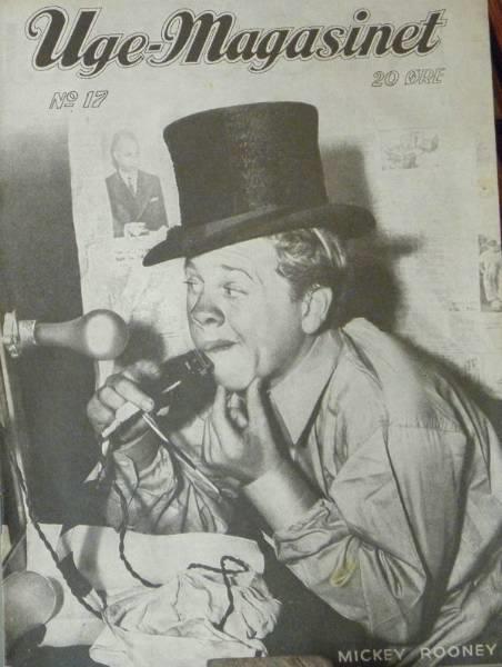 UGE-MAGASINET magazine side cover Issue 17  1946