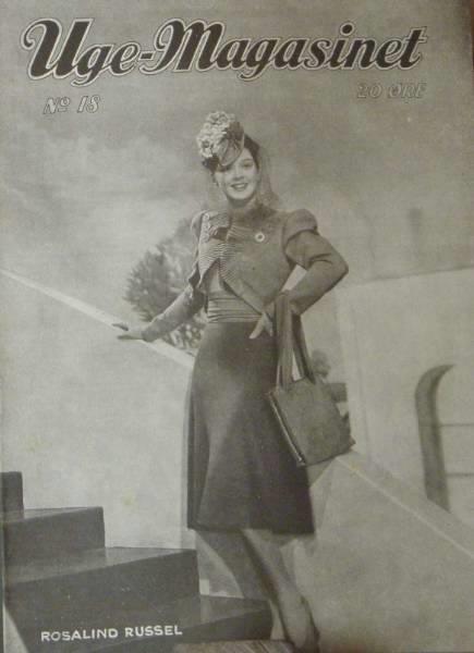 UGE-MAGASINET magazine side cover Issue 18  1946