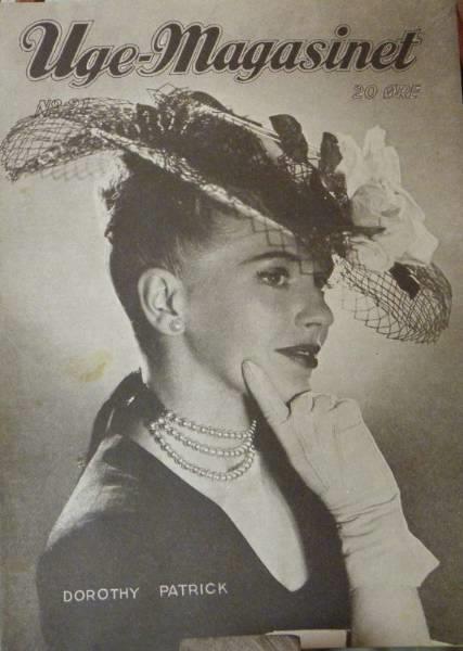UGE-MAGASINET magazine side cover Issue 21  1946