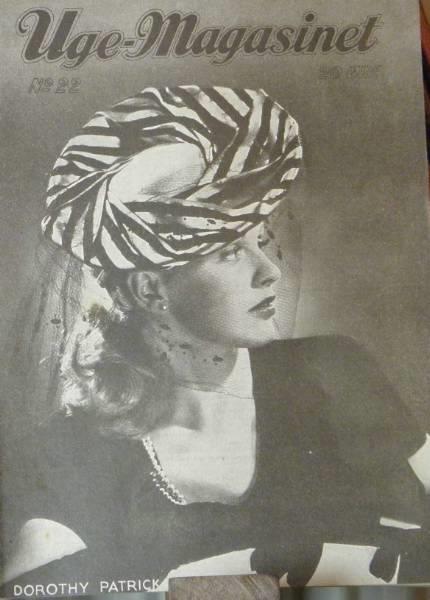 UGE-MAGASINET magazine side cover Issue 22  1946