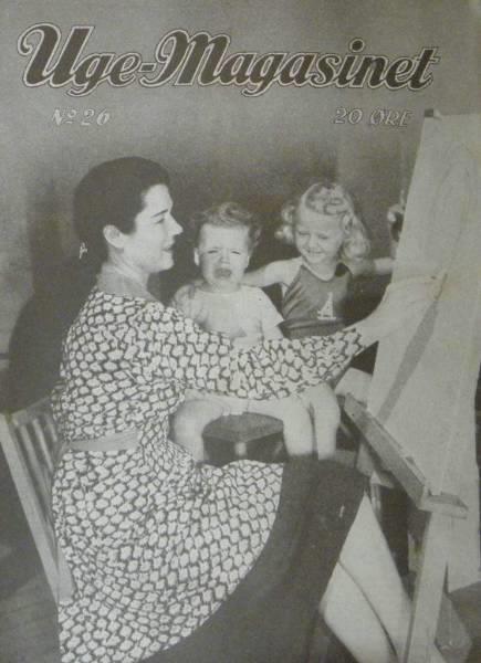 UGE-MAGASINET magazine side cover Issue 26  1946