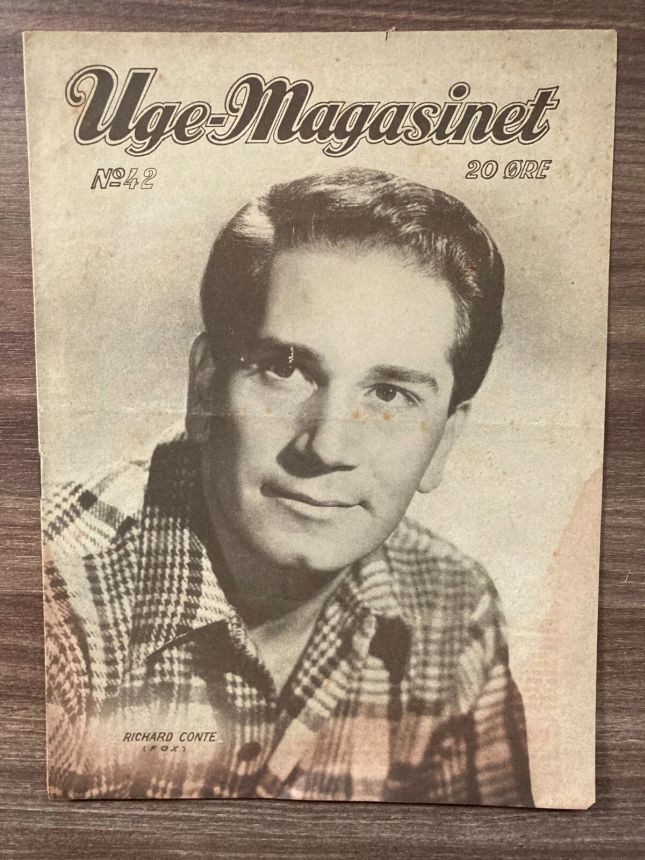 UGE-MAGASINET magazine side cover Issue 42  1949