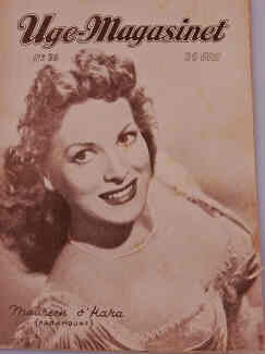 UGE-MAGASINET magazine side cover Issue 36  1955