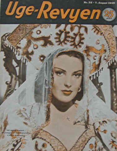 UGE-REVYEN magazine side cover Issue 32 7 August 1945