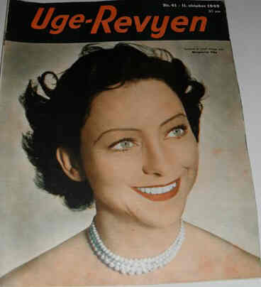 UGE-REVYEN magazine side cover Issue 41 11 October 1949