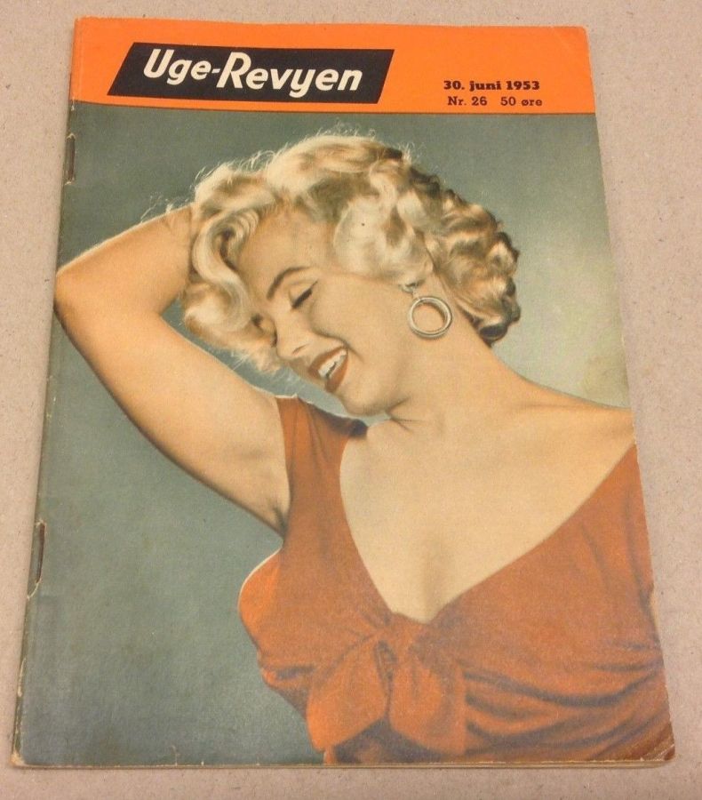 UGE-REVYEN magazine side cover Issue 26 30 June 1953