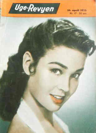 UGE-REVYEN magazine side cover Issue 17 26 April 1955
