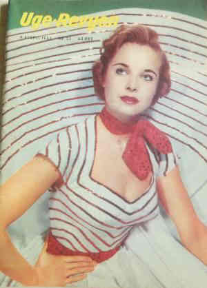 UGE-REVYEN magazine side cover Issue 32 9 August 1955