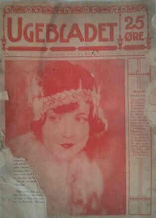 TEMPO (Dk) magazine side cover   1925