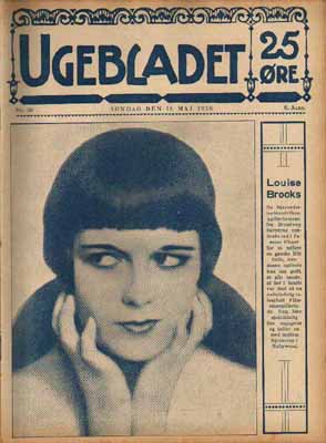 TEMPO (Dk) magazine side cover 18 May 1928