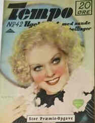 TEMPO (Dk) magazine side cover Issue 42  October 1934