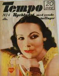 TEMPO (Dk) magazine side cover Issue 4  January 1935