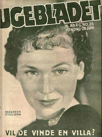 TEMPO (Dk) magazine side cover Issue 26 28 June 1938