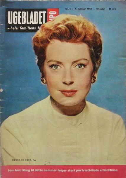 TEMPO (Dk) magazine side cover 4 February 1958