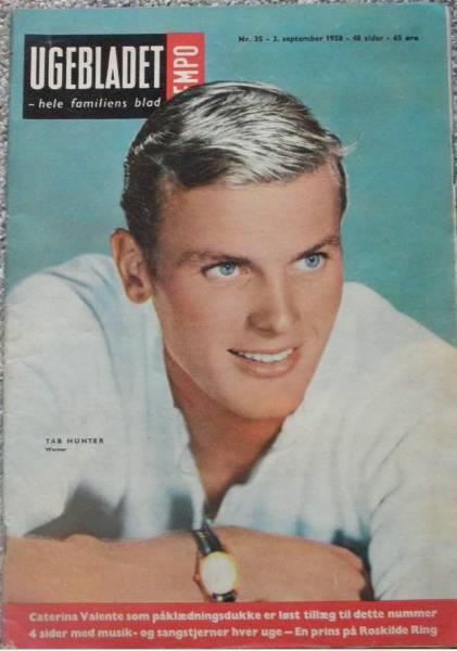 TEMPO (Dk) magazine side cover Issue 35 2 September 1958
