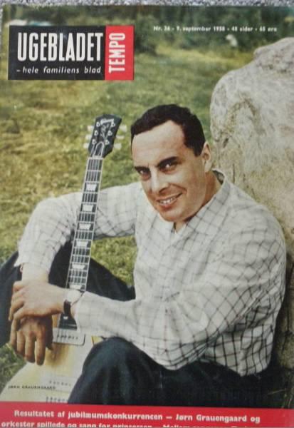 TEMPO (Dk) magazine side cover Issue 36 9 September 1958