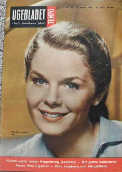 TEMPO (Dk) magazine side cover Issue 38 23 September 1958