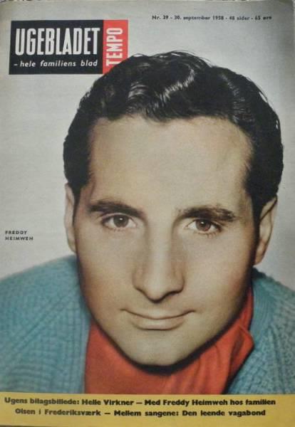 TEMPO (Dk) magazine side cover Issue 39 30 September 1958