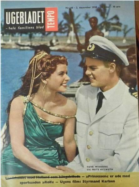 TEMPO (Dk) magazine side cover Issue 48 2 December 1958