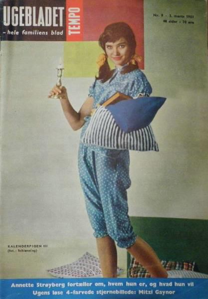 TEMPO (Dk) magazine side cover Issue 9 3 March 1959