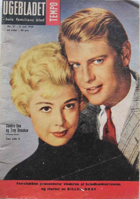 TEMPO (Dk) magazine side cover Issue 27 5 July 1960