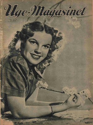 UGE-MAGASINET magazine side cover 8 October 1939
