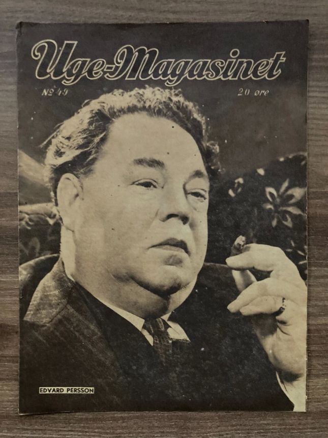 UGE-MAGASINET magazine side cover Issue 49 7 December 1941