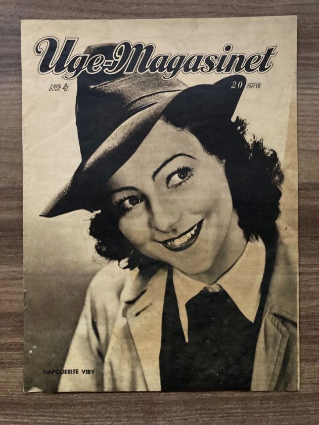 UGE-MAGASINET magazine side cover Issue 4 25 January 1942
