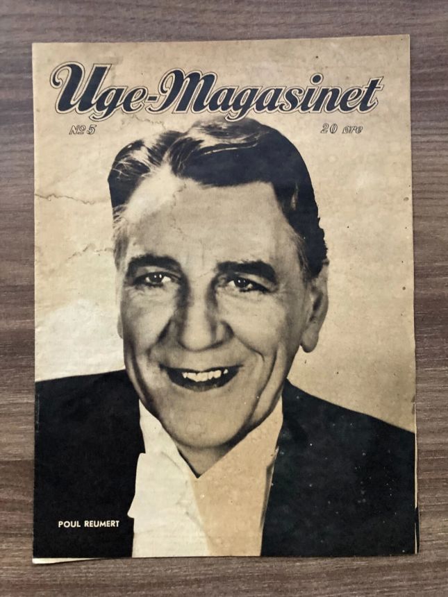 UGE-MAGASINET magazine side cover Issue 5 1 February 1942