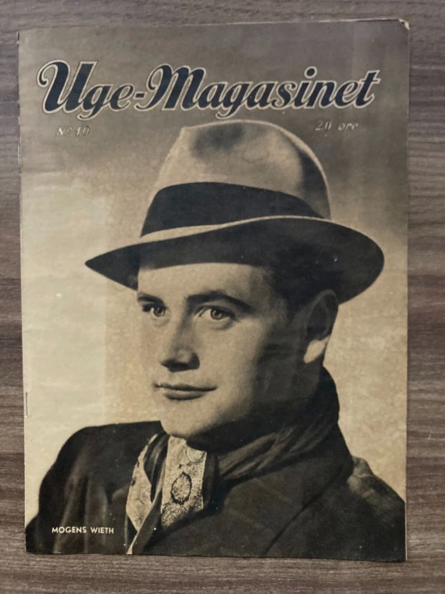 UGE-MAGASINET magazine side cover Issue 10 8 March 1942