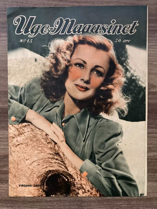 UGE-MAGASINET magazine side cover Issue 15 12 April 1942