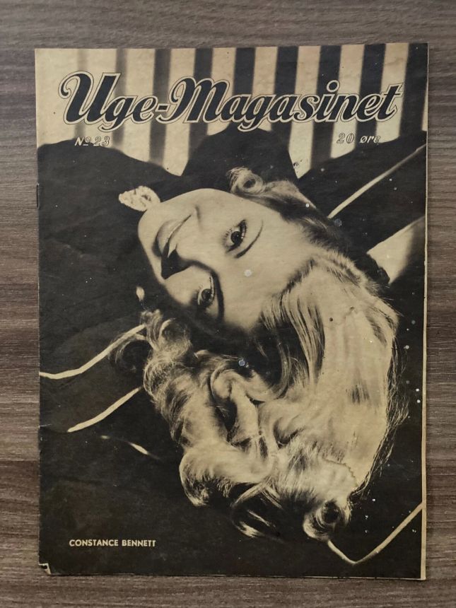 UGE-MAGASINET magazine side cover Issue 23 7 June 1942