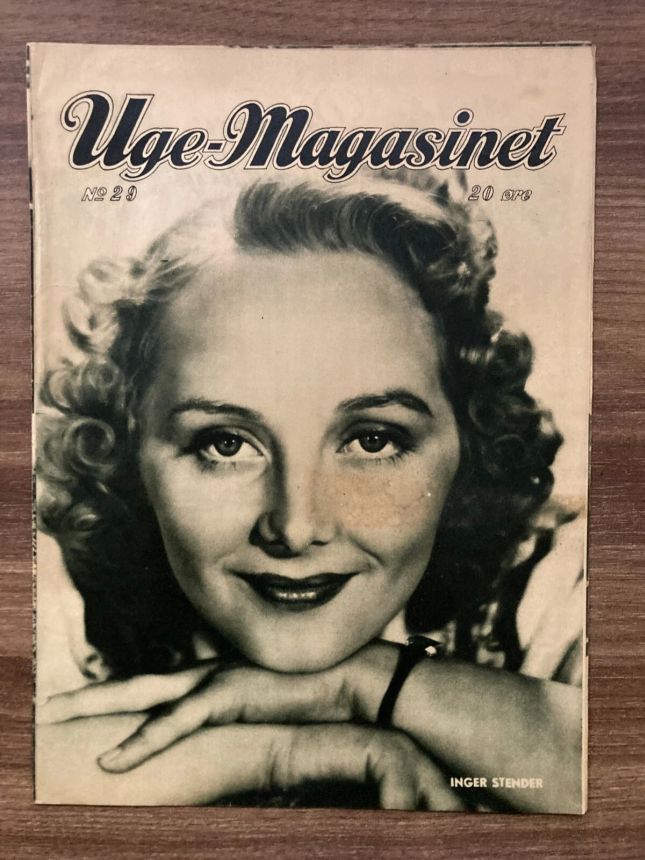UGE-MAGASINET magazine side cover Issue 29 19 July 1942