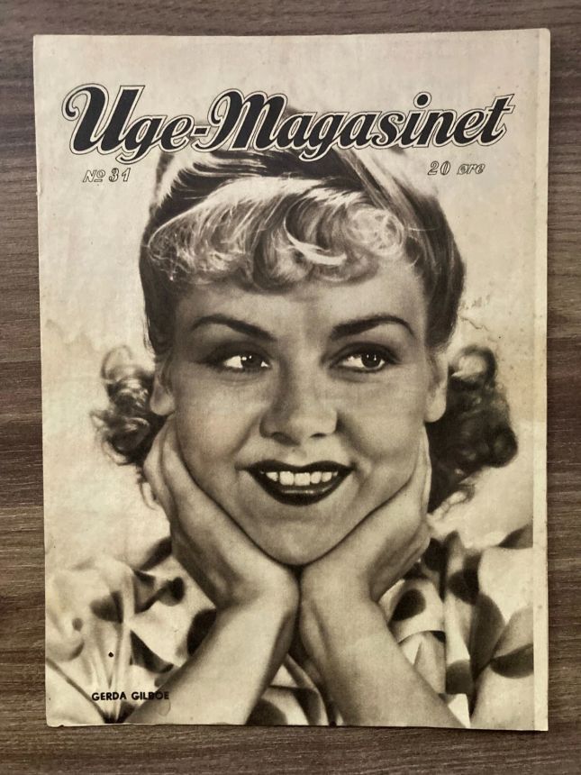 UGE-MAGASINET magazine side cover Issue 31 2 August 1942