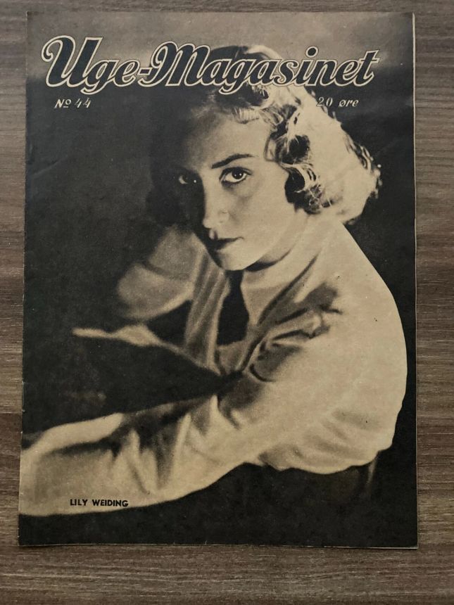 UGE-MAGASINET magazine side cover Issue 44 1 November 1942