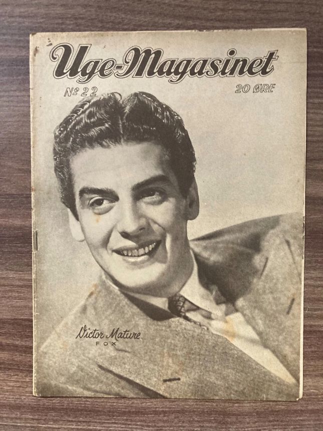 UGE-MAGASINET magazine side cover Issue 22 2 June 1949