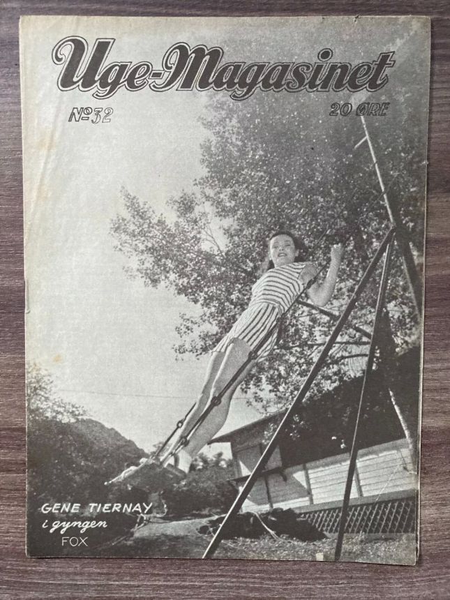UGE-MAGASINET magazine side cover Issue 32 11 August 1949