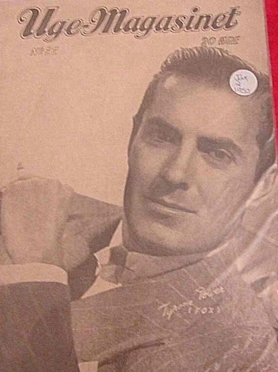 UGE-MAGASINET magazine side cover Issue 22   1950