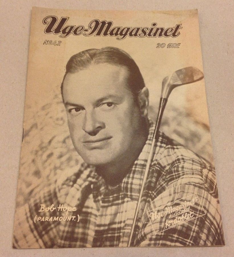 UGE-MAGASINET magazine side cover Issue 42  1950