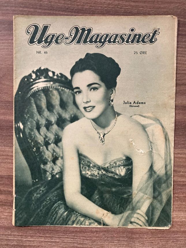 UGE-MAGASINET magazine side cover Issue 46 13 November 1952