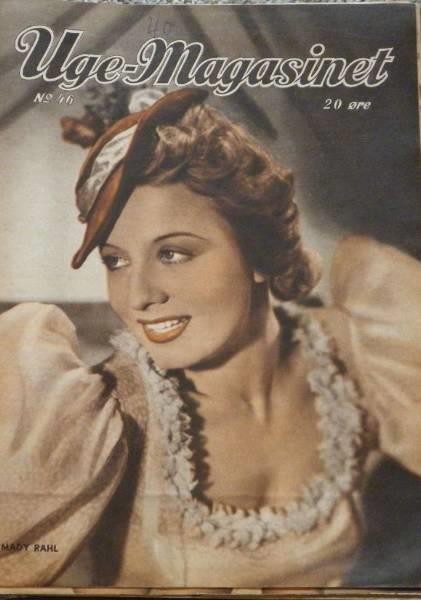 UGE-MAGASINET magazine side cover Issue 46  1940