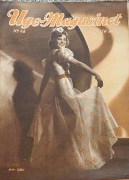 UGE-MAGASINET magazine side cover Issue 48  1940