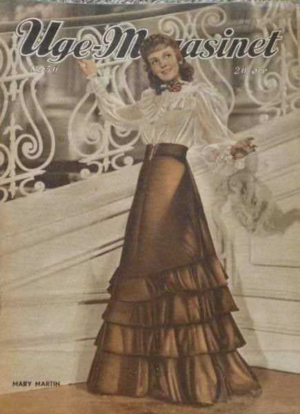 UGE-MAGASINET magazine side cover Issue 50  1940