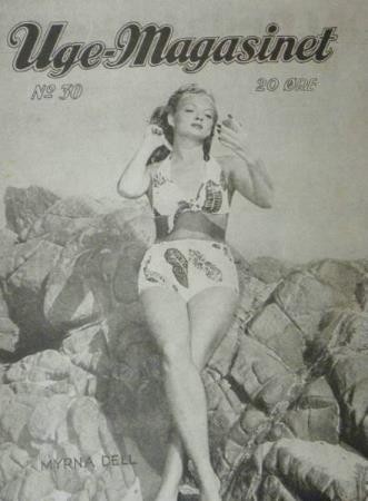 UGE-MAGASINET magazine side cover Issue 30  1946