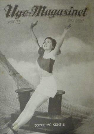 UGE-MAGASINET magazine side cover Issue 31  1946